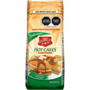 Hot cakes tradicionales Tres Estrellas